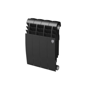 Радиатор биметаллический Royal Thermo BiLiner 350 /Noir Sable, 350x87 мм, 4 секции