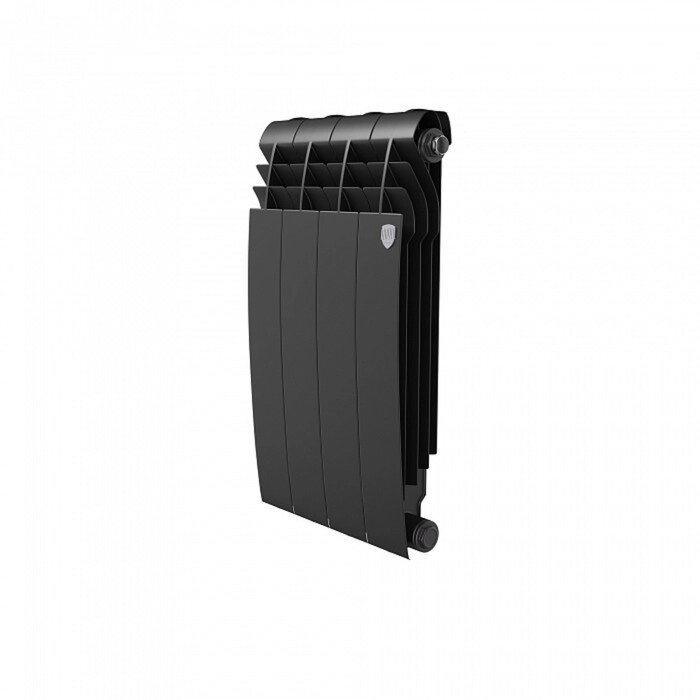 Радиатор биметаллический Royal Thermo BiLiner new/Noir Sable, 500 x 80 мм, 4 секции, черный от компании Интернет-гипермаркет «MALL24» - фото 1