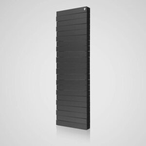 Радиатор биметаллический Royal Thermo PianoForte Tower new/Noir Sable, 22 секций, черный