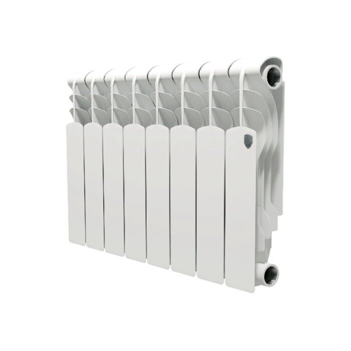 Радиатор биметаллический Royal Thermo Revolution Bimetall, 350 x 80 мм, 8 секций от компании Интернет-гипермаркет «MALL24» - фото 1