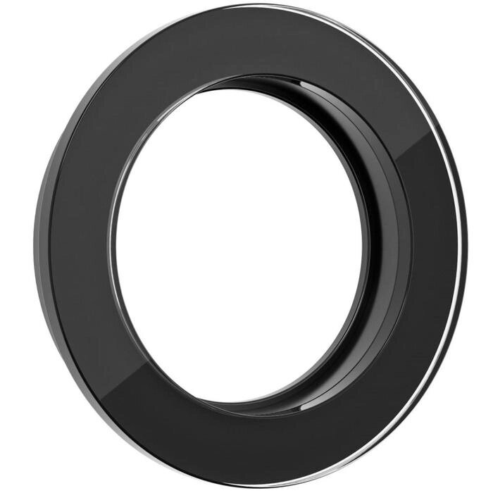 Рамка на 1 пост WL21-frame-01, стекло, черная от компании Интернет-гипермаркет «MALL24» - фото 1