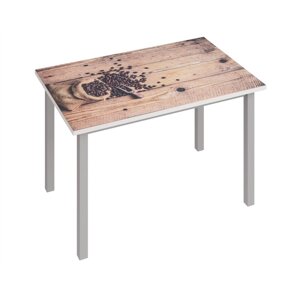 Раздвижной стол "Фристайл 3", 1000/1420632745 мм, ЛДСП / стекло, цвет кофейные зерна