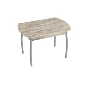 Раздвижной стол "Орфей 10", 1100/1400 750 754 мм, пластик, металл, древесный глянец