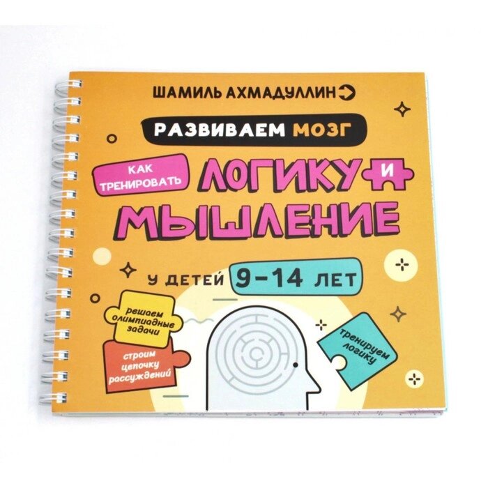 Развиваем мозг. Как тренировать логику и мышление у детей 9-14 лет. Ахмадуллин Ш. Т., Ахмадуллин И. Т. от компании Интернет-гипермаркет «MALL24» - фото 1