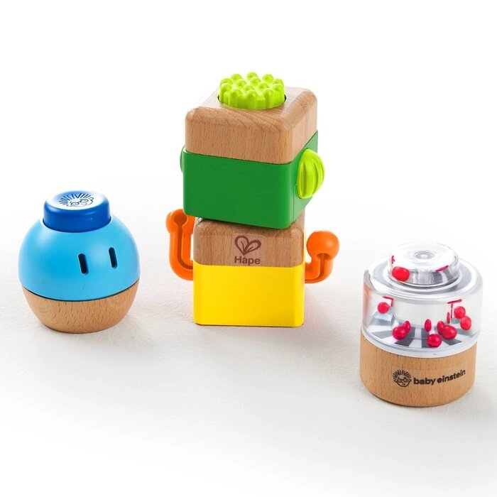 Развивающая игрушка Hape "4 навыка"  для новорожденных от компании Интернет-гипермаркет «MALL24» - фото 1