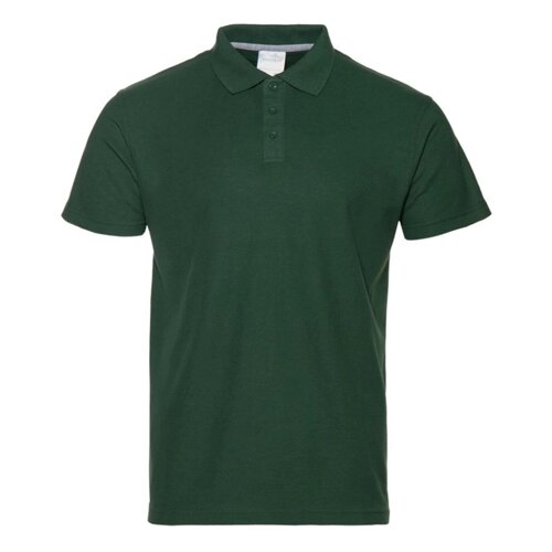 Рубашка мужская, размер L, цвет тёмно-зелёный