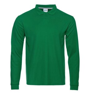 Рубашка мужская, размер L, цвет зелёный