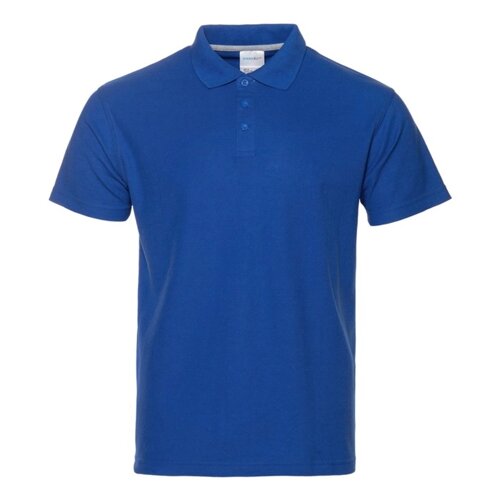 Рубашка мужская, размер M, цвет синий