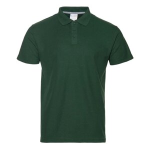 Рубашка мужская, размер M, цвет тёмно-зелёный