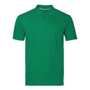 Рубашка поло унисекс, размер S, цвет зелёный
