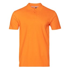 Рубашка поло унисекс, размер XS, цвет оранжевый
