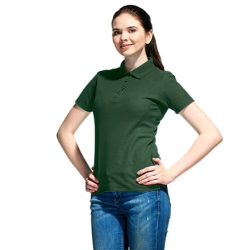 Рубашка женская, размер 44, цвет тёмно-зелёный