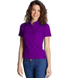 Рубашка женская, размер 52, цвет фиолетовый