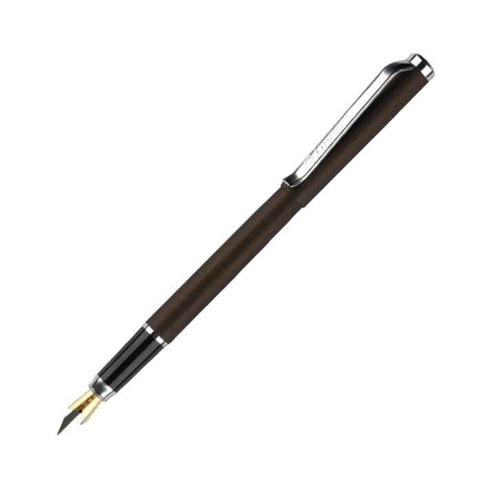 Ручка подарочная, перьевая Luxor "Rega", чернила синие, графит, в футляре от компании Интернет-гипермаркет «MALL24» - фото 1