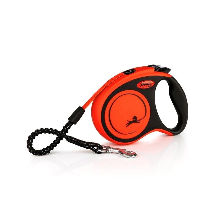 Рулетка Flexi Xtreme tape S (до 15 кг) лента, 5 м черный/оранжевый от компании Интернет-гипермаркет «MALL24» - фото 1
