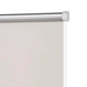 Рулонная штора блэкаут "Плайн", 140х175 см, цвет античный бежевый