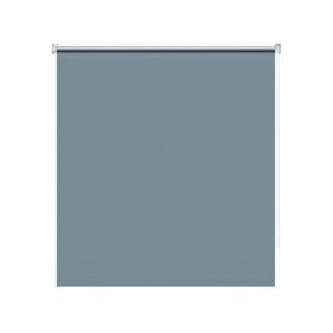 Рулонная штора блэкаут "Плайн", 70х160 см, цвет синяя сталь
