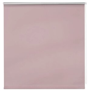 Рулонная штора блэкаут "Пыльная роза", 100х160 см, цвет розовый