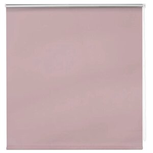 Рулонная штора блэкаут "Пыльная роза", 140х175 см, цвет розовый