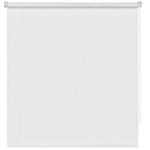 Рулонная штора блэкаут "Шалюр", 160х175 см, цвет белый