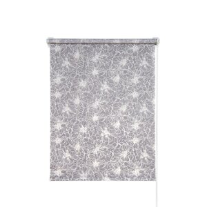 Рулонная штора "Экзотика", 220х175 см, цвет стальной