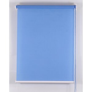 Рулонная штора "Комфортиссимо", 120х160 см, цвет синий