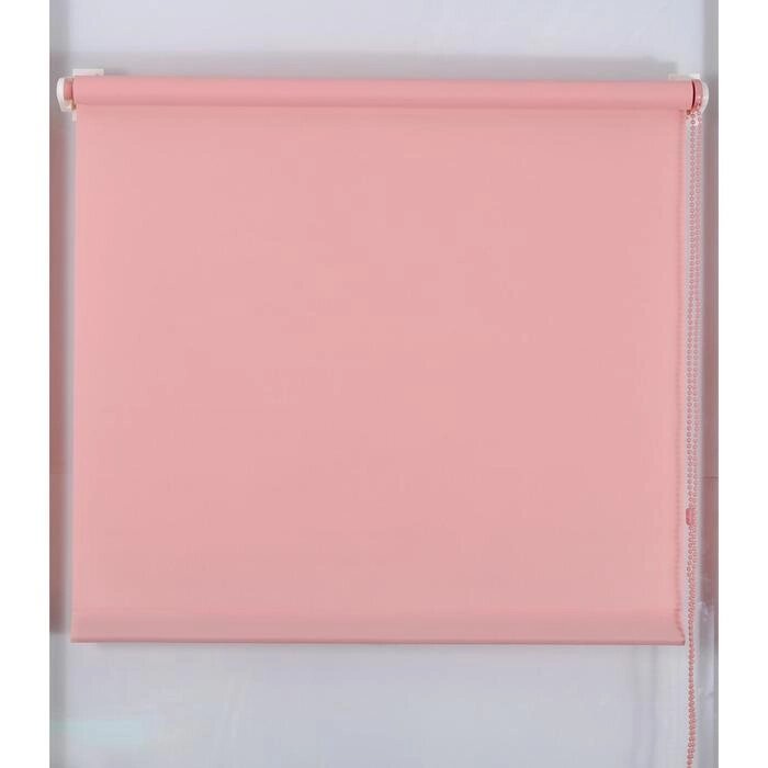Рулонная штора "Комфортиссимо", 60х160 см, цвет розовый от компании Интернет-гипермаркет «MALL24» - фото 1