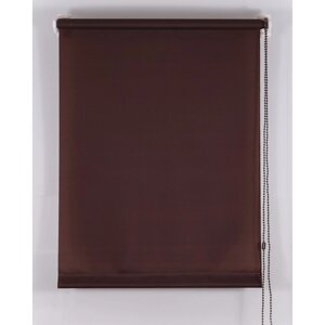 Рулонная штора "Комфортиссимо", 75х160 см, цвет шоколадный