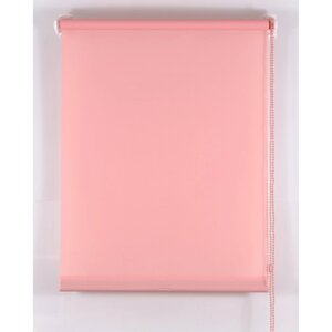 Рулонная штора "Комфортиссимо", размер 100х160 см, цвет розовый