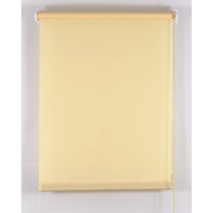 Рулонная штора "Комфортиссимо", размер 200х160 см, цвет жёлтый