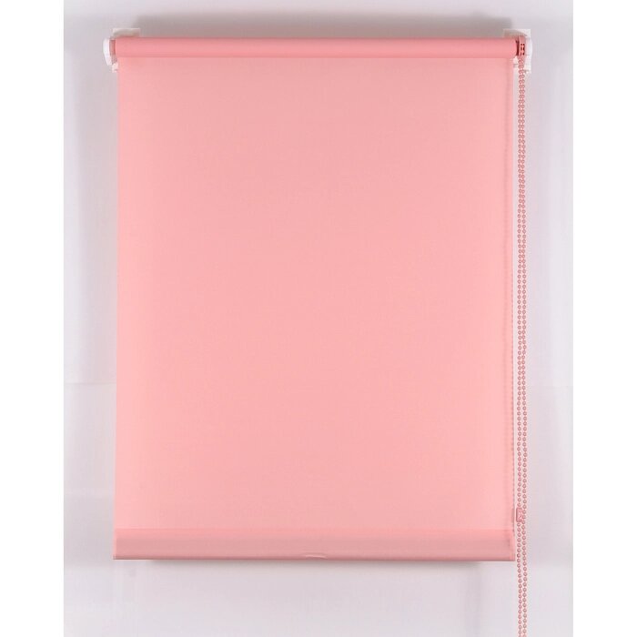 Рулонная штора "Комфортиссимо", размер 75х160 см, цвет розовый от компании Интернет-гипермаркет «MALL24» - фото 1