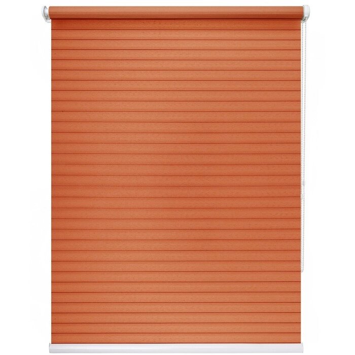 Рулонная штора "Кутюр", 100 х 175 см, цвет оранжевый от компании Интернет-гипермаркет «MALL24» - фото 1