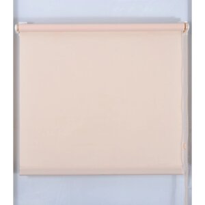 Рулонная штора Магеллан (шторы и фурнитура) Простая MJ", размер 55160 см, цвет персик