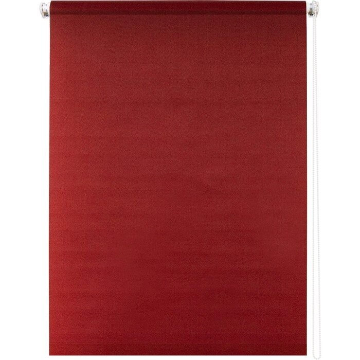 Рулонная штора "Плайн", 100 х 175 см, цвет красный от компании Интернет-гипермаркет «MALL24» - фото 1