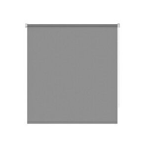 Рулонная штора "Плайн", 120х160 см, цвет серый