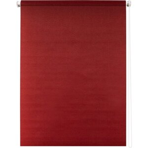 Рулонная штора "Плайн", 140 х 175 см, цвет красный