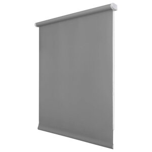 Рулонная штора "Плайн", 140х175 см, цвет графит