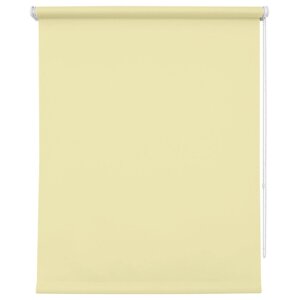 Рулонная штора "Плайн", 140х175 см, цвет кремовый