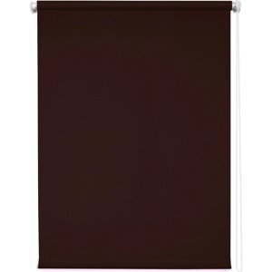 Рулонная штора "Плайн", 160 х 175 см, цвет тёмно-коричневый