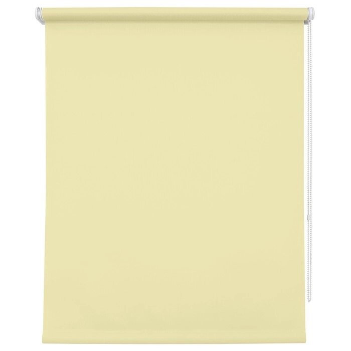 Рулонная штора "Плайн", 160х175 см, цвет кремовый от компании Интернет-гипермаркет «MALL24» - фото 1