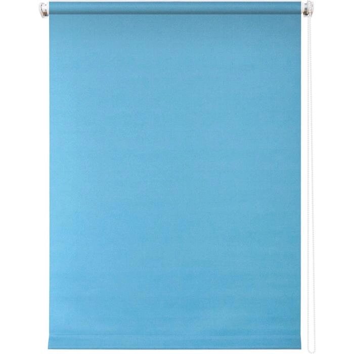Рулонная штора "Плайн", 180 х 175 см, цвет голубой от компании Интернет-гипермаркет «MALL24» - фото 1