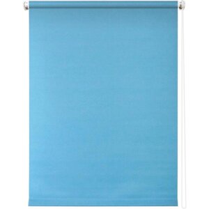 Рулонная штора "Плайн", 52 х 175 см, цвет голубой