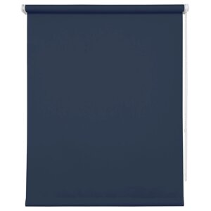 Рулонная штора "Плайн", 57х175 см, цвет синий
