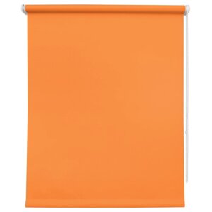 Рулонная штора "Плайн", 78х175 см, цвет оранжевый