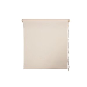 Рулонная штора "Простая MJ", размер 140х160 см, цвет кремовый