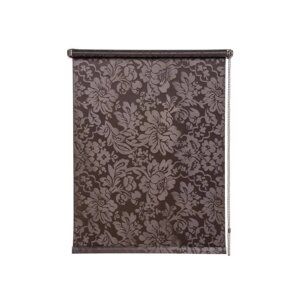 Рулонная штора "Романтика", 54х148 см, цвет шоколад