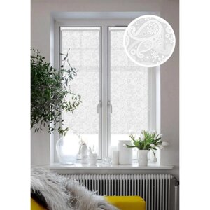 Рулонная штора "Шанталь", цвет белый, 83х160 см