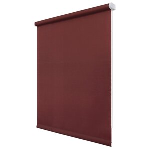 Рулонная штора "Шантунг", 160х175 см, цвет красный