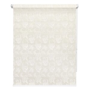 Рулонная штора "Тюильри", 43х175 см, цвет белый