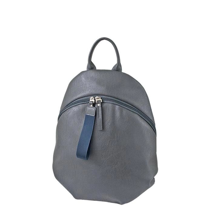 Рюкзак иск. кожа, молния, цвет серый от компании Интернет-гипермаркет «MALL24» - фото 1
